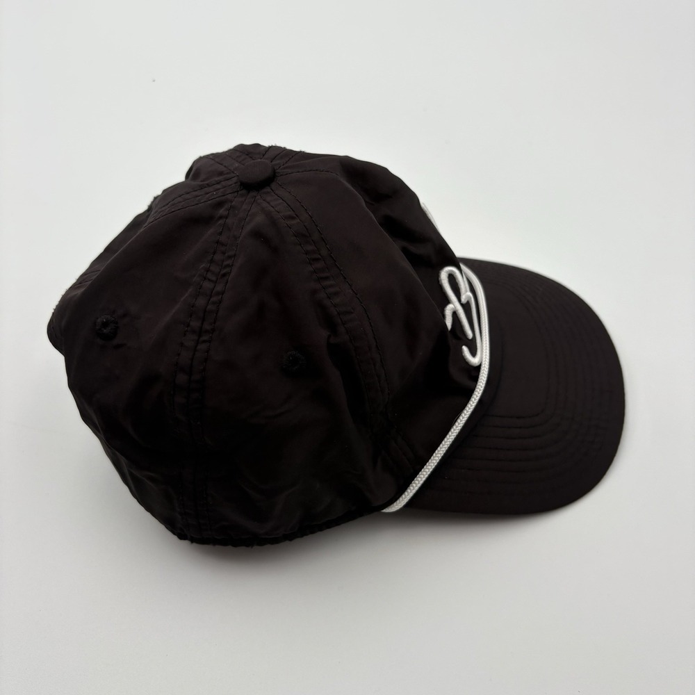 Bad Birdie Black Script Rope Golf Hat Snapback Adjustable Performance - Picture 4 of 9